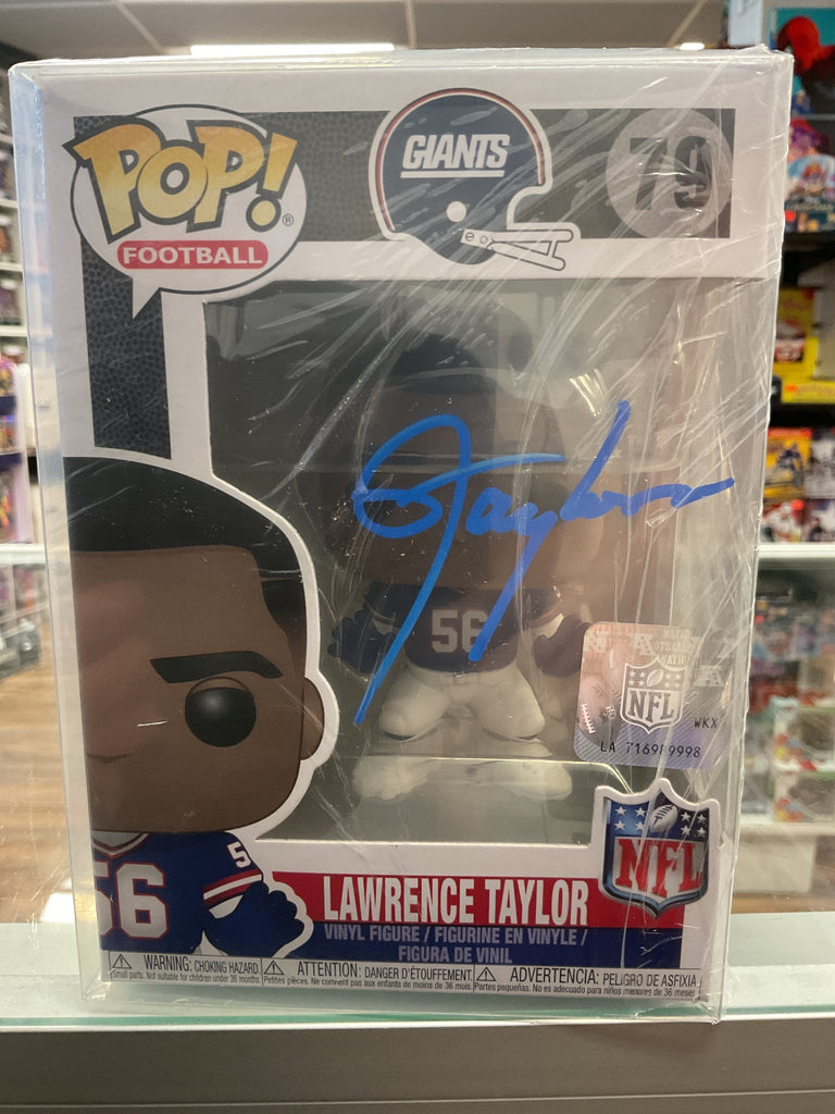 Funko POP Lawrence Taylor Vinyl Figure #79 Autographed & JSA Certified