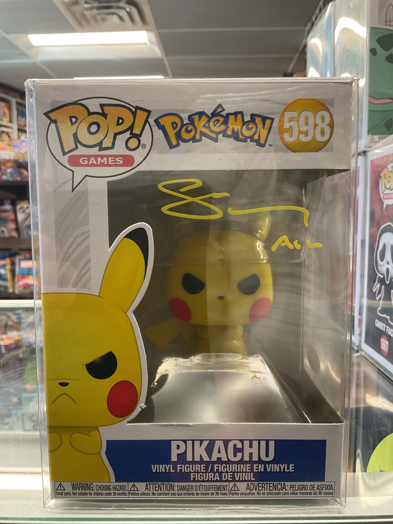 Funko POP! Pokemon “Pikachu” Signed Sarah Natochenny