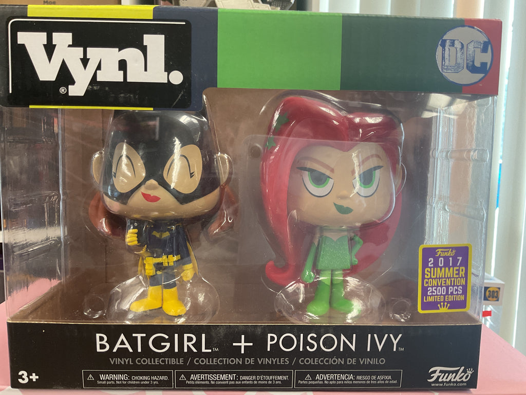 Funko Vynl. DC Batgirl + Poison Ivy 2017 Summer Con Exclusive Vinyl Collectible