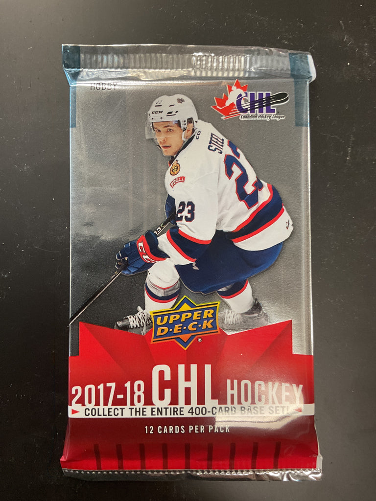 Upper Deck 2017-2018 CHL Hockey Packs