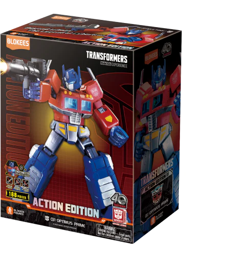 Blokees Transformers Action Edition G1 Optimus Prime Model Kit