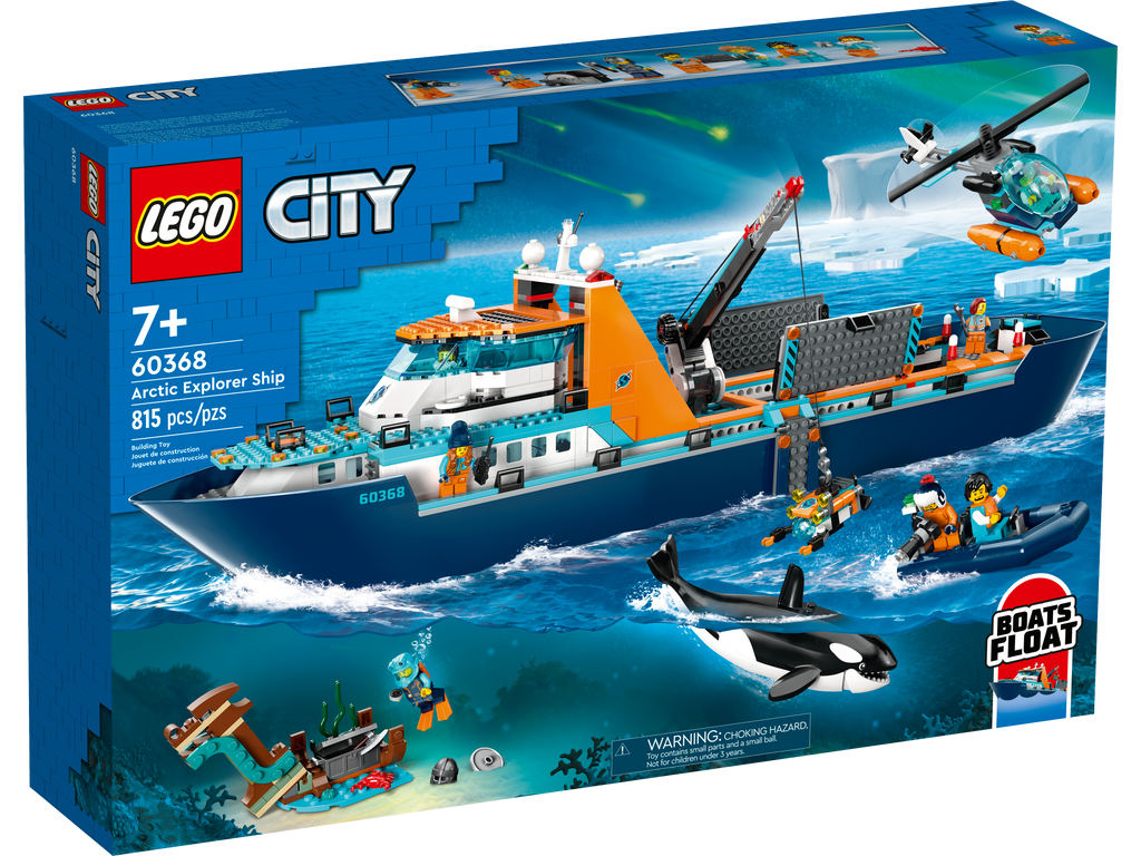 Lego City Arctic Explorer Ship 60368