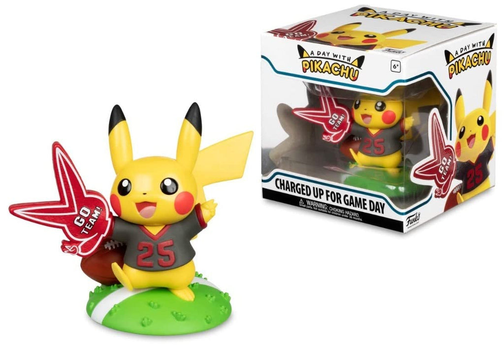 Funko A Day With Pikachu Charged Up For Game Day Vinyl Figure