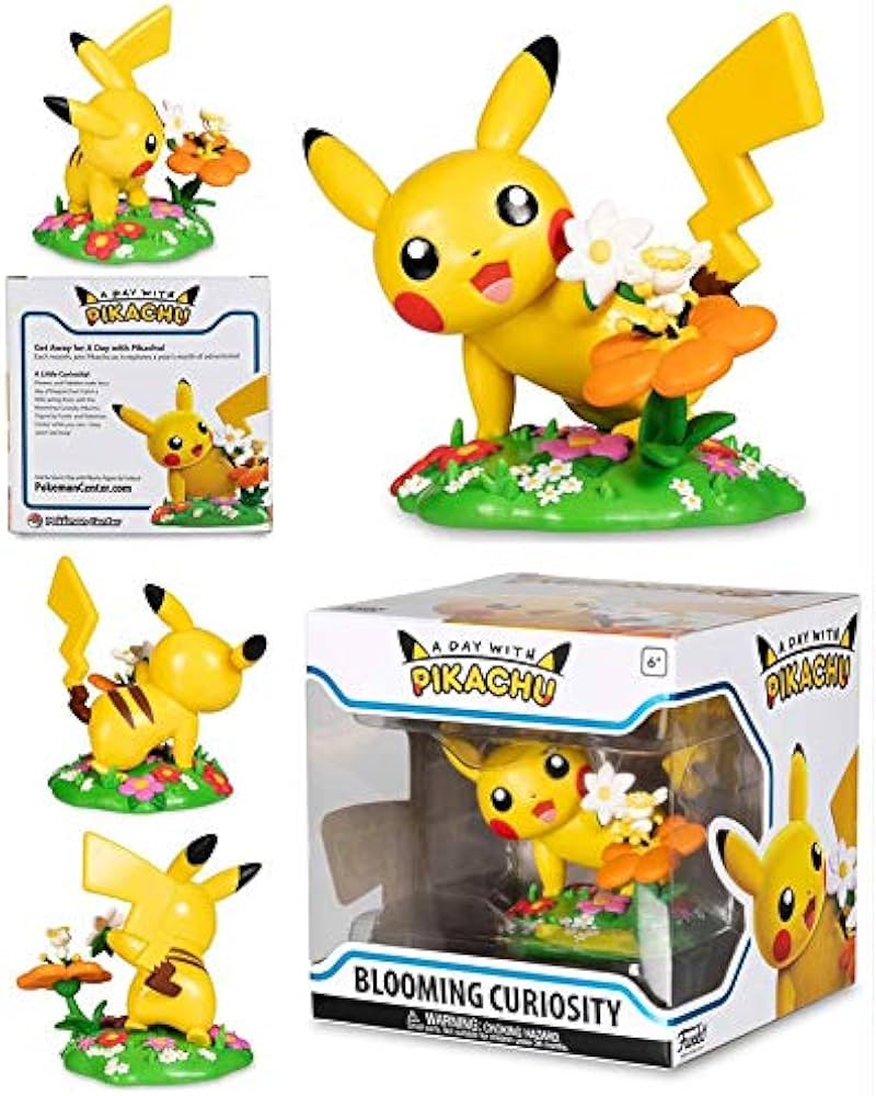 Funko A Day With Pikachu Blooming Curiosity Vinyl Figure