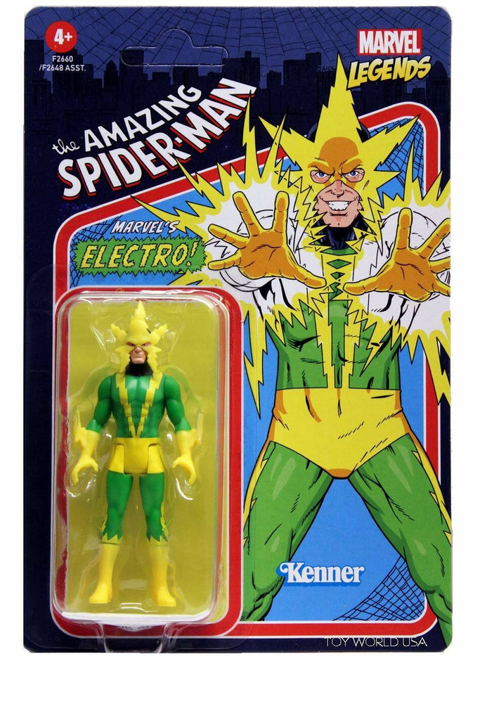 Kenner Marvel Legends The Amazing Spider Man Electro Action Figure