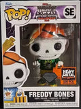 Funko POP! Heavy Metal Halloween 2023 Freddy Bones Diamond Collection 500 Pcs Limited Edition Vinyl Figure