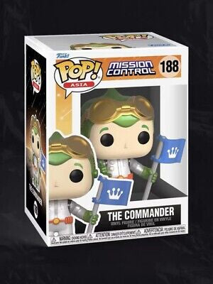 Funko POP! Mission Control The Commander Vinyl Figure #188 Pop Asia Exclusive