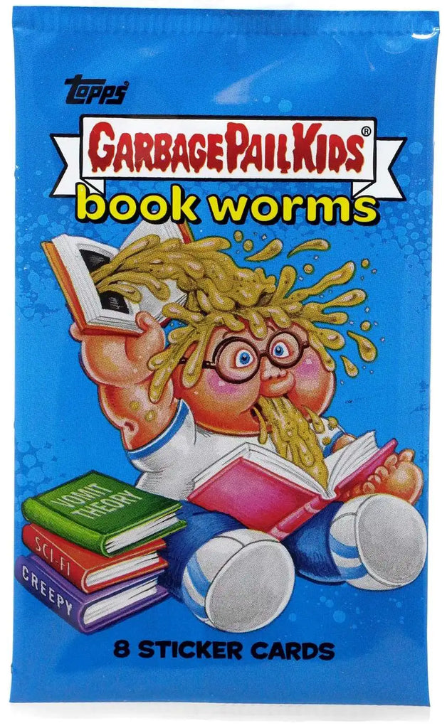 Topps Garbage Pail Kids Book Worms Sticker Cards Packs