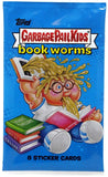 Topps Garbage Pail Kids Book Worms Sticker Cards Packs