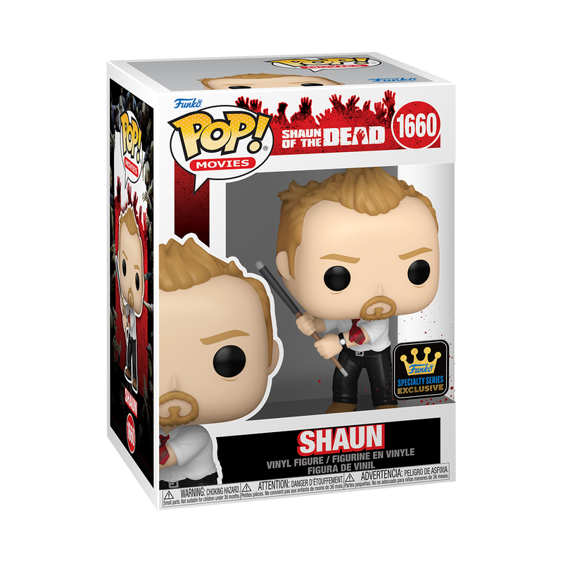 Funko POP! Shaun Of The Dead Shaun Funko Specialty Series Exclusive Vinyl Figure #1660