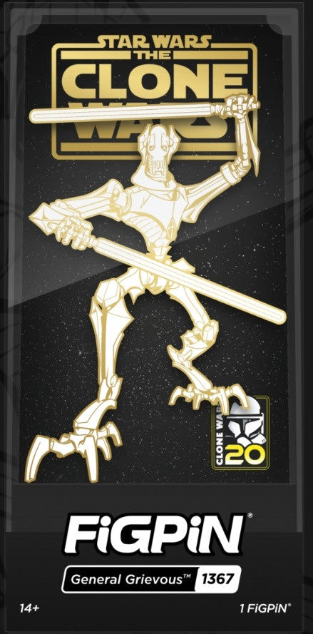 Figpin Star Wars The Clone Wars General Grevious #1357