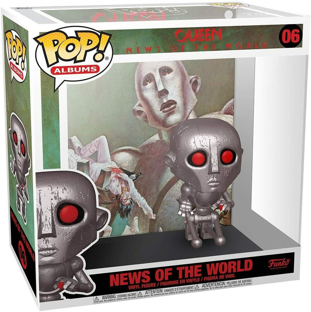 Funko POP! Queen News Of The World Vinyl Figure  #06