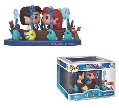 Funko POP! Disney The Little Mermaid Kiss The Girl Target Exclusive Vinyl Figures #546