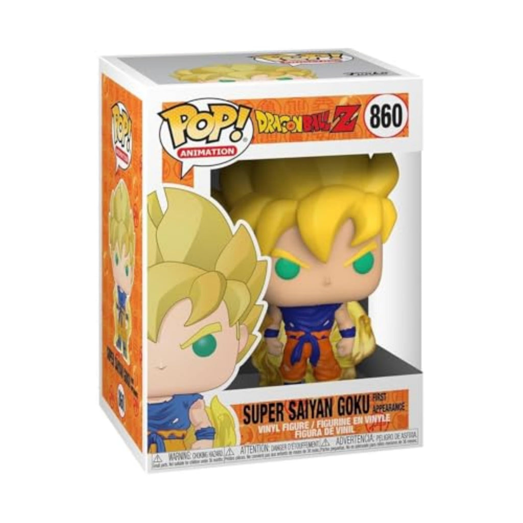 Funko POP! Dragonball Z Super Saiyan Goku First Appearance Vinyl Figure #860