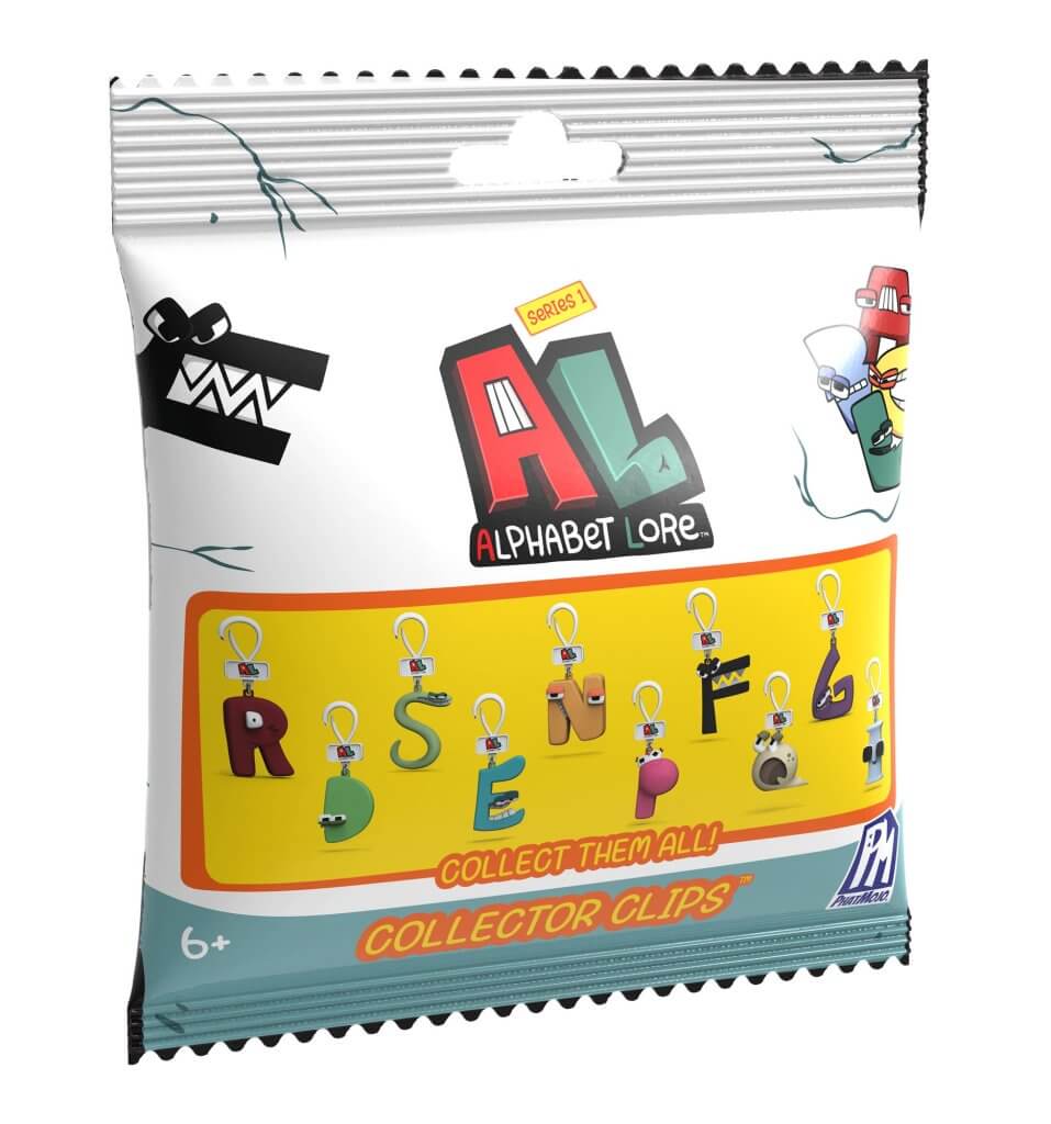 Alphabet Lore Series One Collector Clips