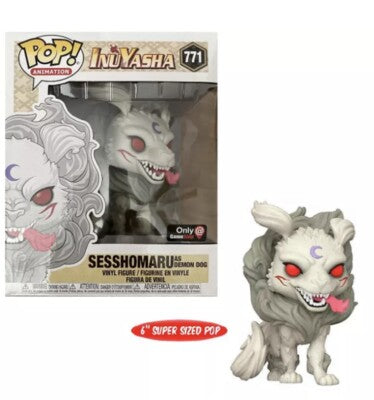 Funko POP! Inuyasha Sesshomaru as Demon Dog GameStop Exclusive Vinyl Figure 6’