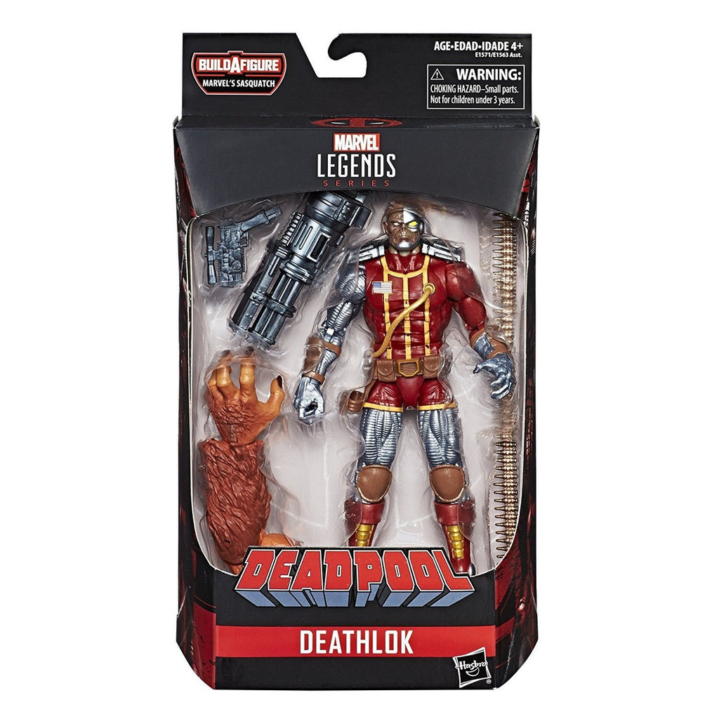 Hasbro Build A Figure Marvel’s Sasquatch Marvel Legend’s Series Deadpool Deathlok Action Figure