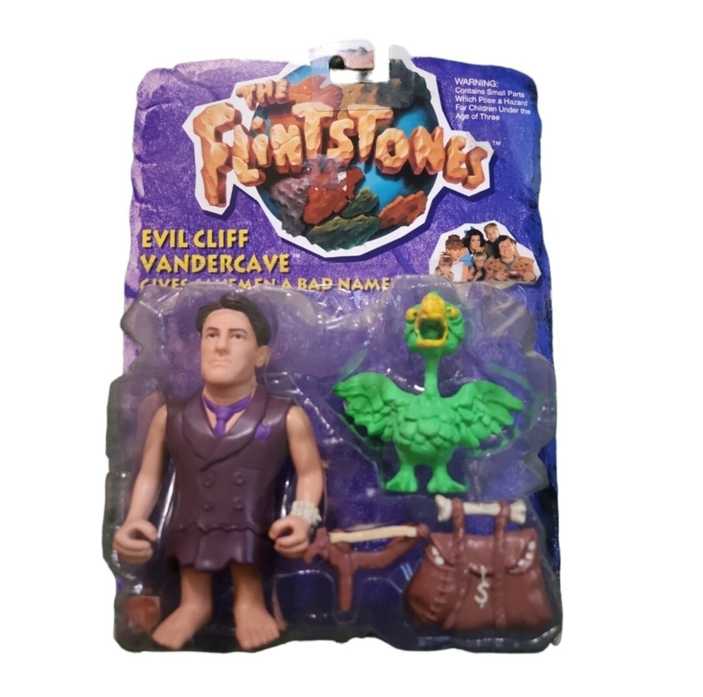 Mattel The Flintstones Evil Cliff Vandercave Action Figure