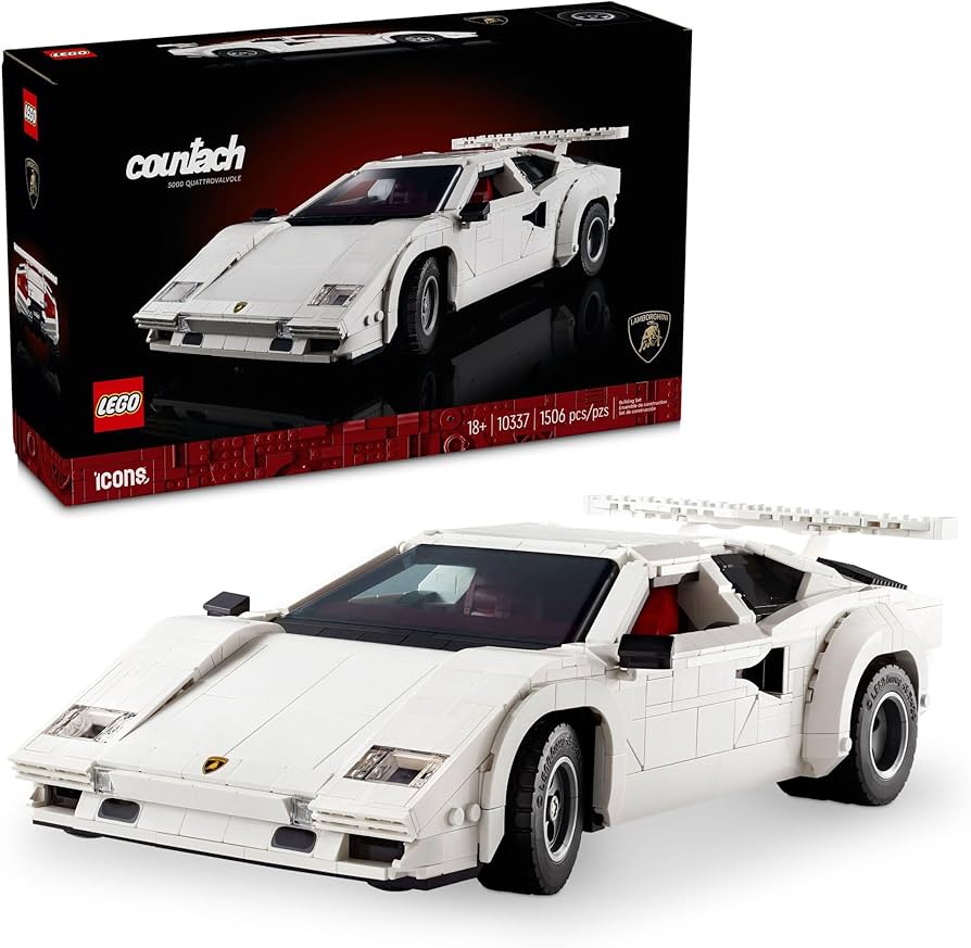 Lego Lamborghini Countach 500 Quattrovalvole 10337
