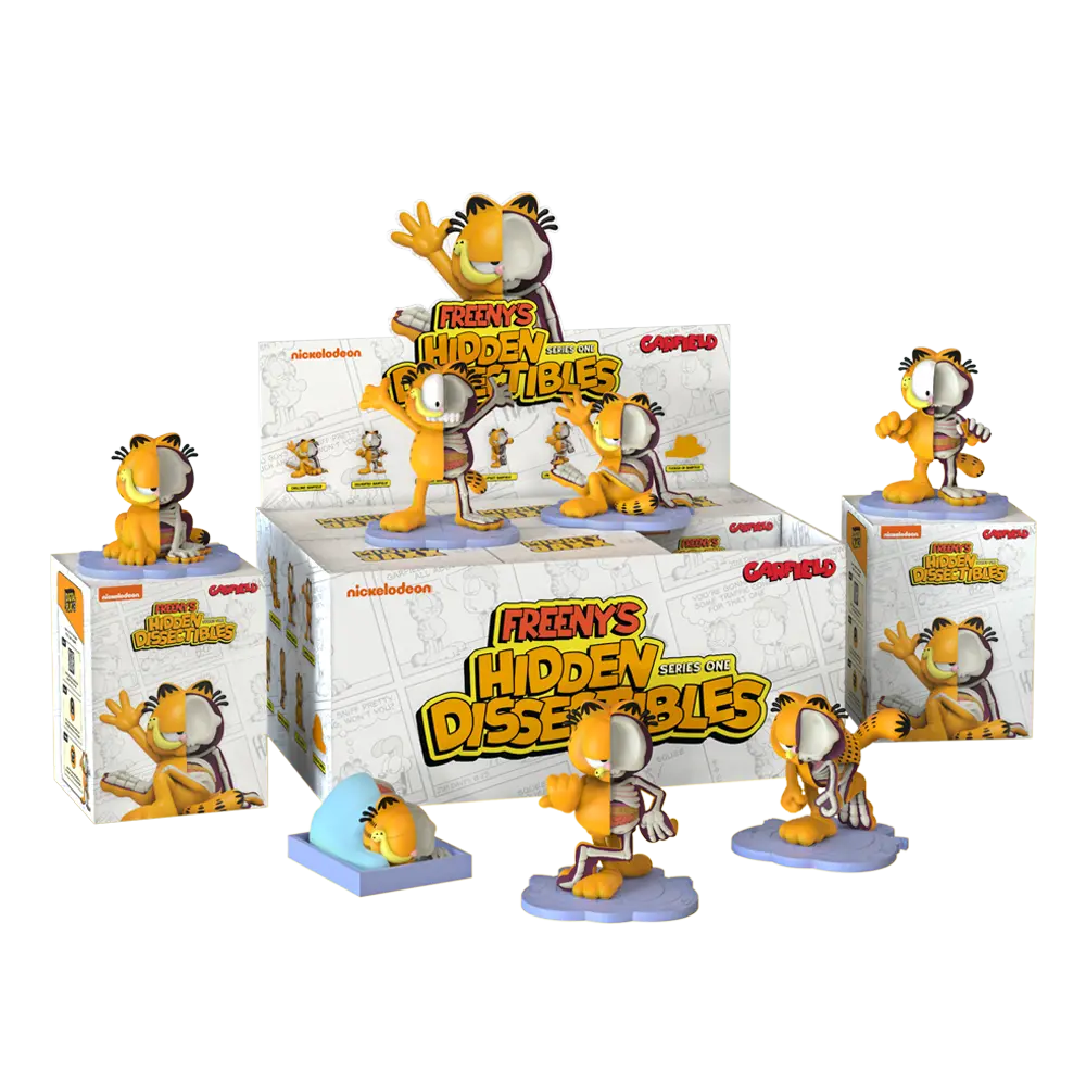 Mighty Jaxx Garfield Freenys Hidden Dissectibles Series 1