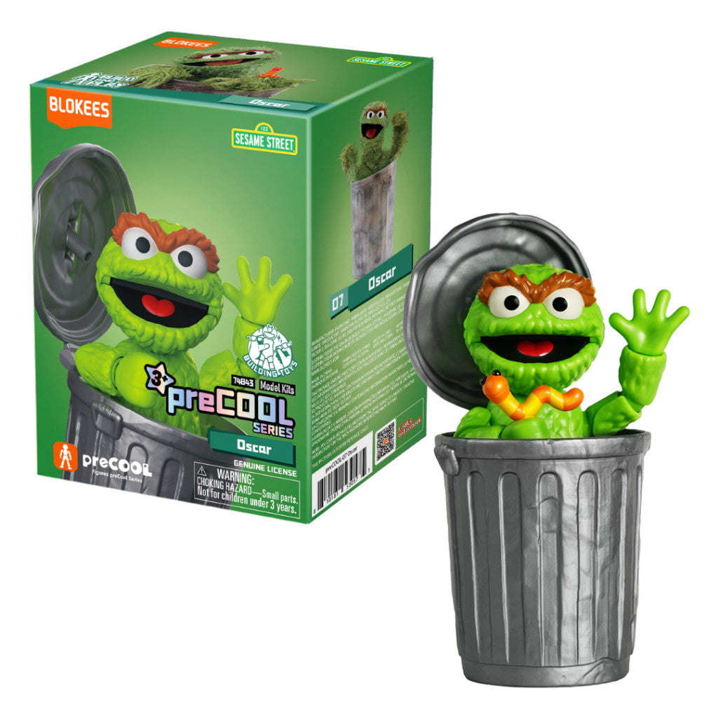 Blokees Sesame Street Oscar Model Kit