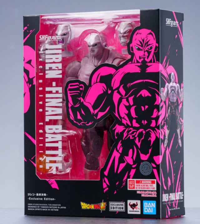 Bandai S.H. Figure Arts Jiren- Final Battle SDCC Exclusive Edition Figure