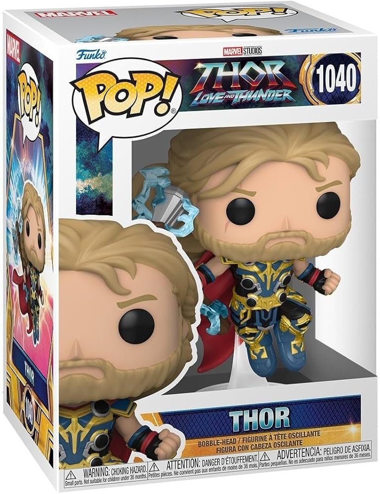 Funko POP! Thor Love and Thunder Thor Bobble Head #1040