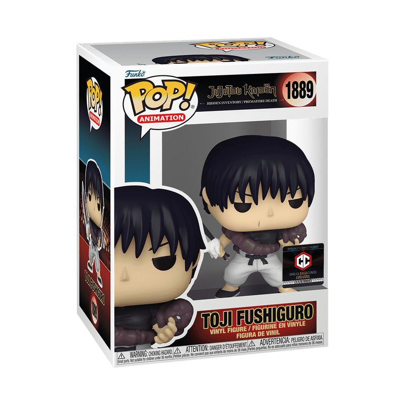Funko POP! Jujutsu Kaisen Toji Fushiguro Chalice Collectibles Exclusive Vinyl Figure #1889