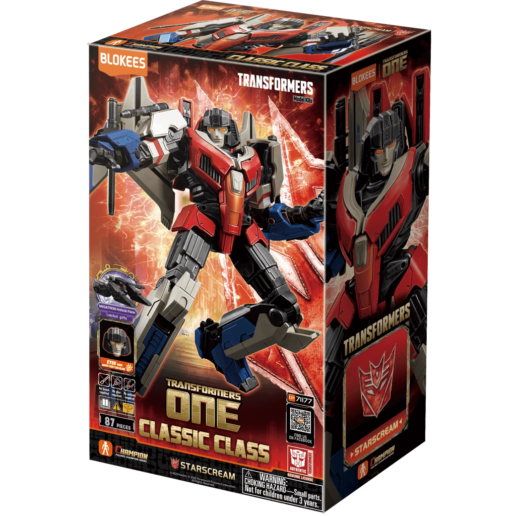 Blokees Transformers One Classic Class Starscream Model Kit