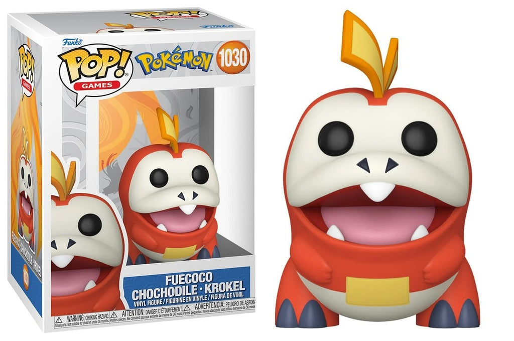 Funko POP! Pokemon Fuecoco Chochoodile- Krokel Vinyl Figure #1030