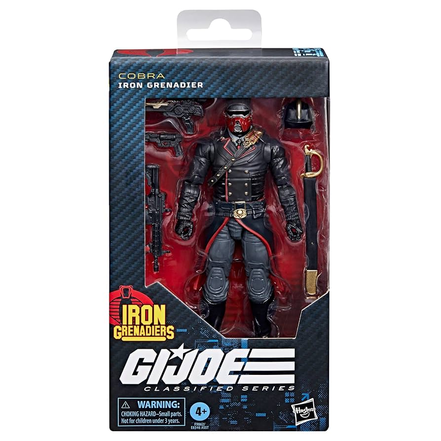 G.I. Joe Classified Series Iron Grenadier Action Figure #132