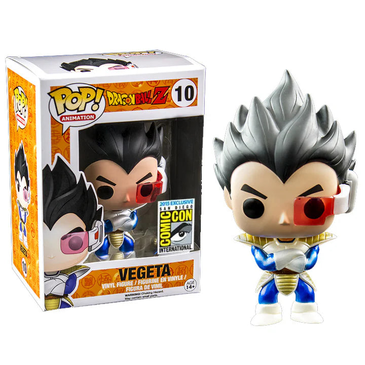 Funko POP! Animation DragonBall Z Vegeta 2015 SDCC Exclusive Vinyl Figure #10