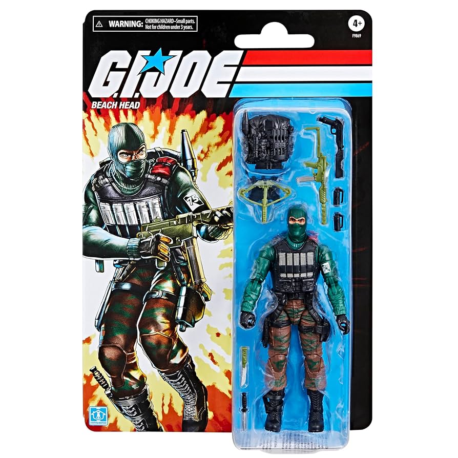 Hasbro G.I. Joe Classified Series Black Head Action Figure
