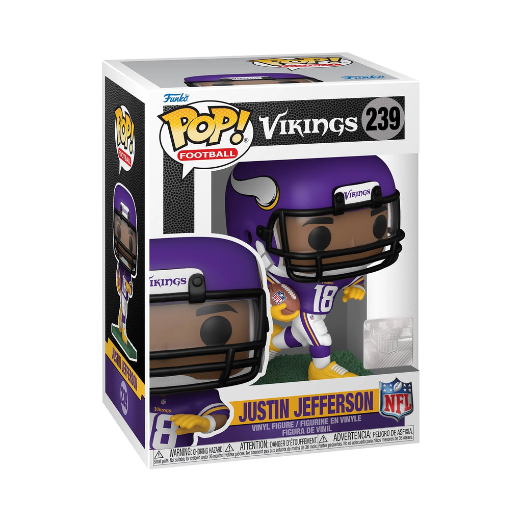 Funko POP! Minnesota Vikings Justin Jefferson Vinyl Figure #239
