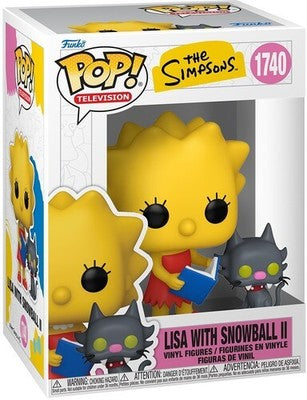 Funko POP! The Simpsons Lisa With Snowball II Vinyl Figure #1740