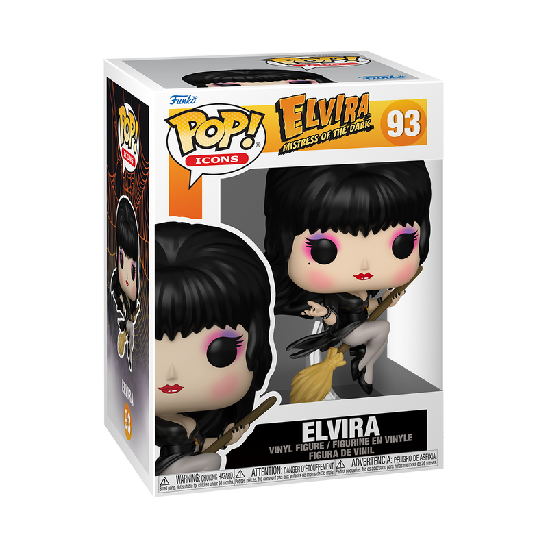 Funko POP! Elvira Mistress Of The Dark Elvira Vinyl Figure #93
