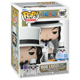 Funko POP! One Piece Rob Lucci With Hattori Toy Temple Exclusive Vinyl Figures #1997