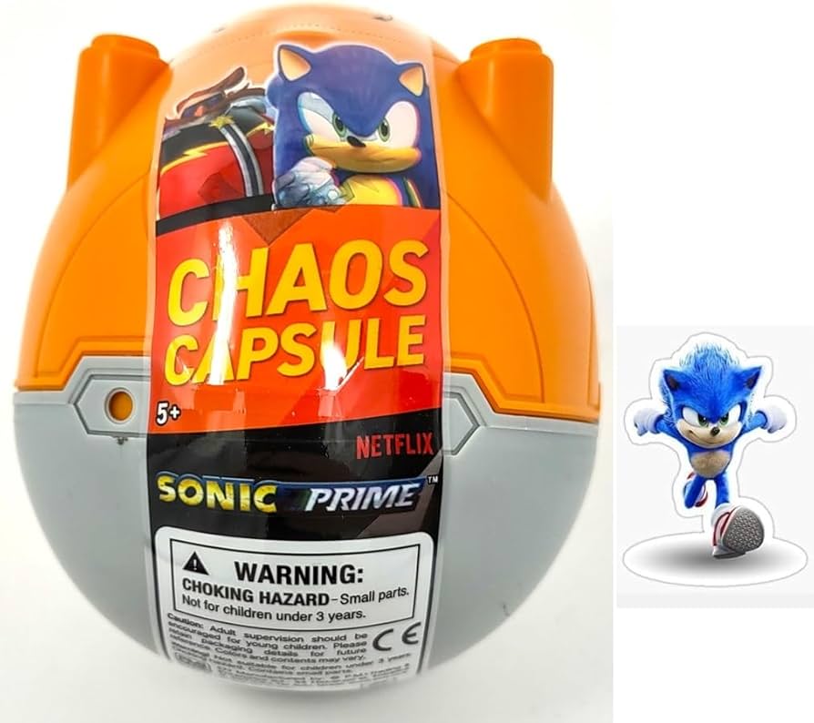 Sonic Prime Chaos Capsule Blind Box