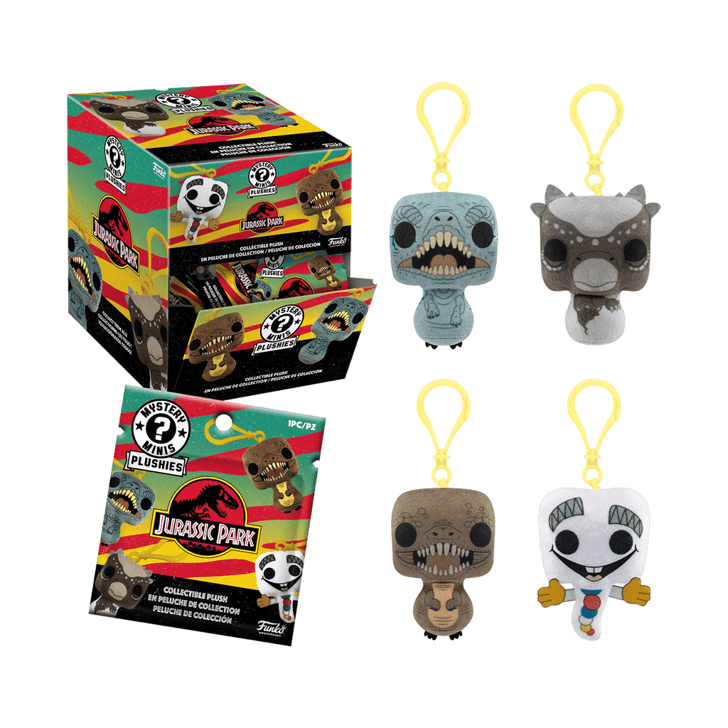 Funko Jurassic Park Mystery Mini Plushies Keychain