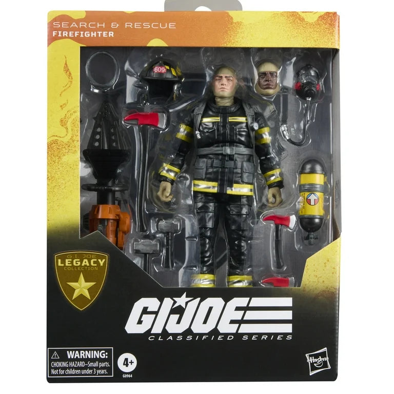 G.I. Joe Classified Series Fire Fighter Action Figure