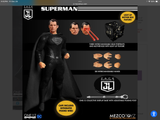 Mezco Zack Snyder’s Justice League One:12 Figure Set, Superman, Batman and The Flash