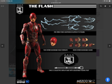 Mezco Zack Snyder’s Justice League One:12 Figure Set, Superman, Batman and The Flash