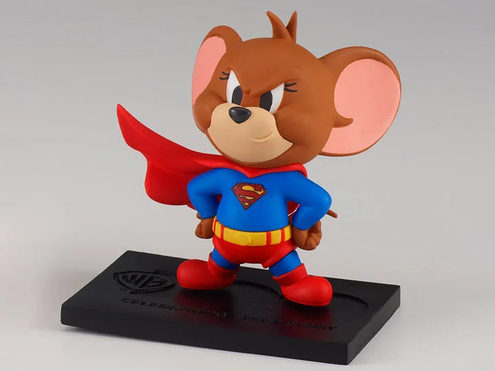 Bandai WB 100 Anniversary Tom and Jerry ‘Jerry’ as Superman Vinyl Figure