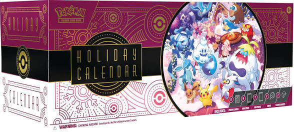 Pokémon Holiday Calendar Trading Card Game