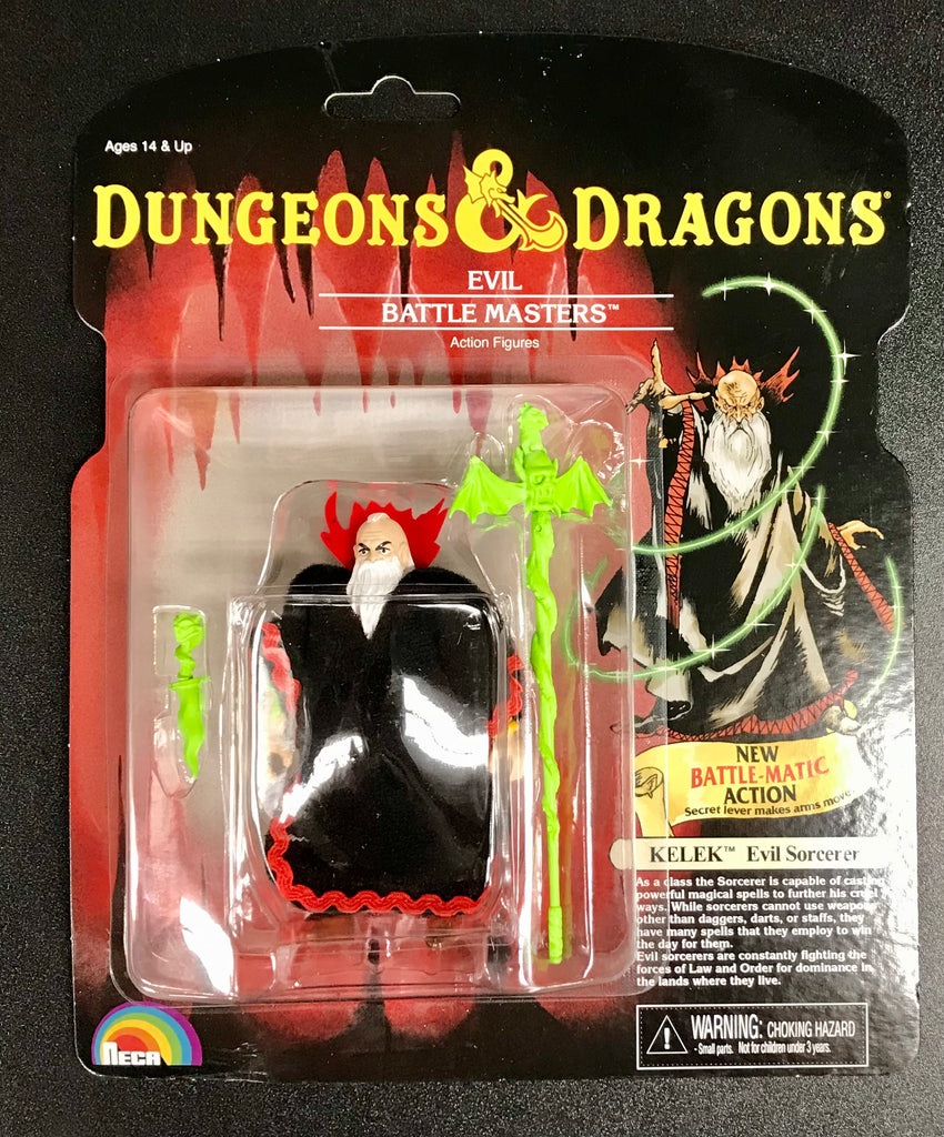 NECA Dungeons & Dragons The Lost Wave Klerk Evil Sorcerer Action Figure