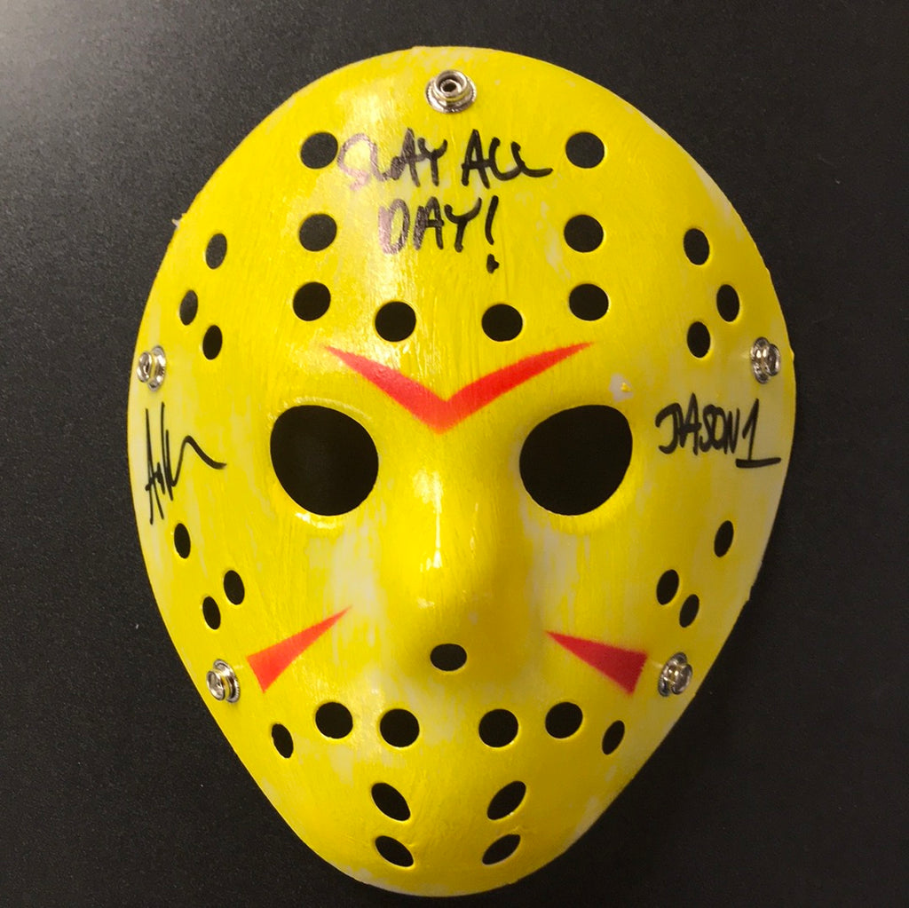 Ari Lehman Signed Jason Vorhees Mask JSA Certified