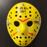 Ari Lehman Signed Jason Vorhees Mask JSA Certified