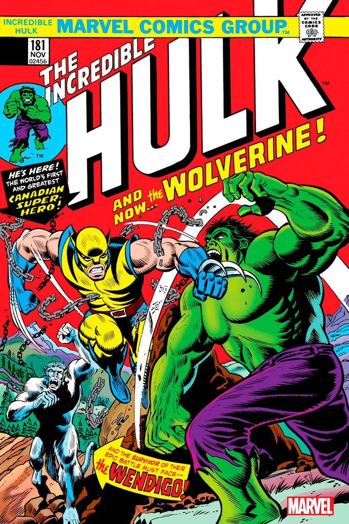 Hulk #181 Chrome Foil Cover Variant