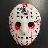 Ari Lehman Signed Jason Vorhees Mask JSA Certified