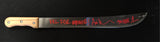 Ari Lehman Signed Machete JSA Certified
